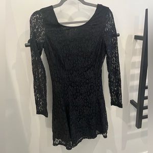 Black Lace Dress